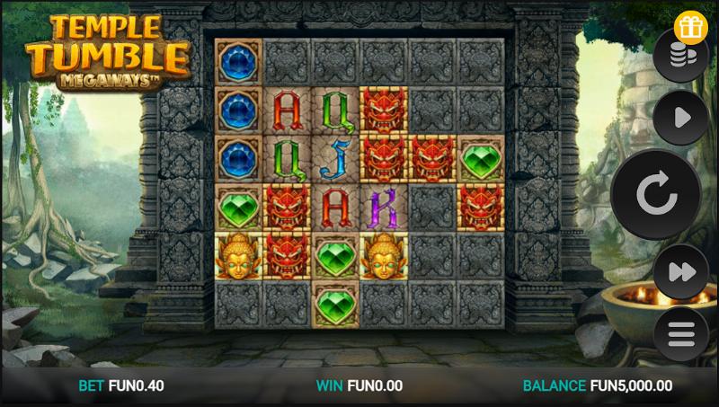 Temple Tumble slot game artwork