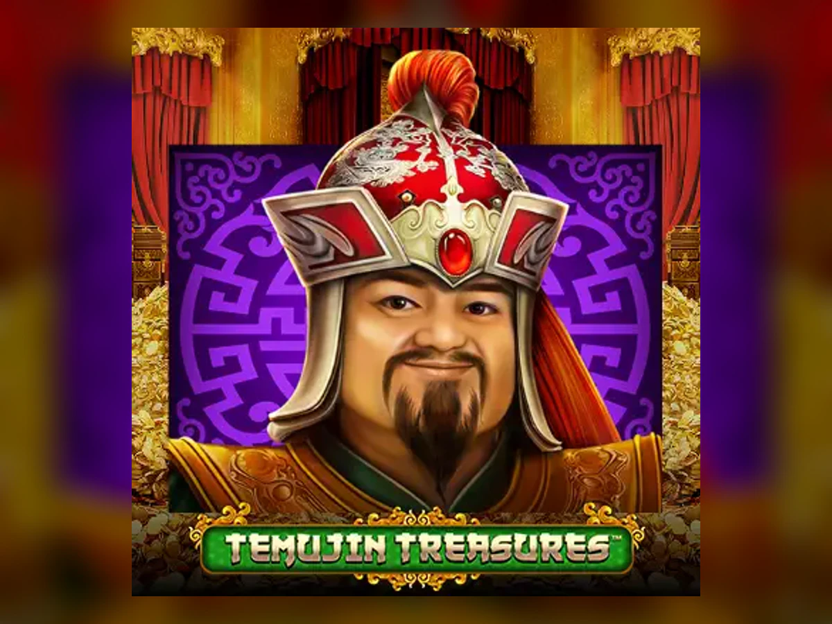 Temujin Treasures slot game artwork
