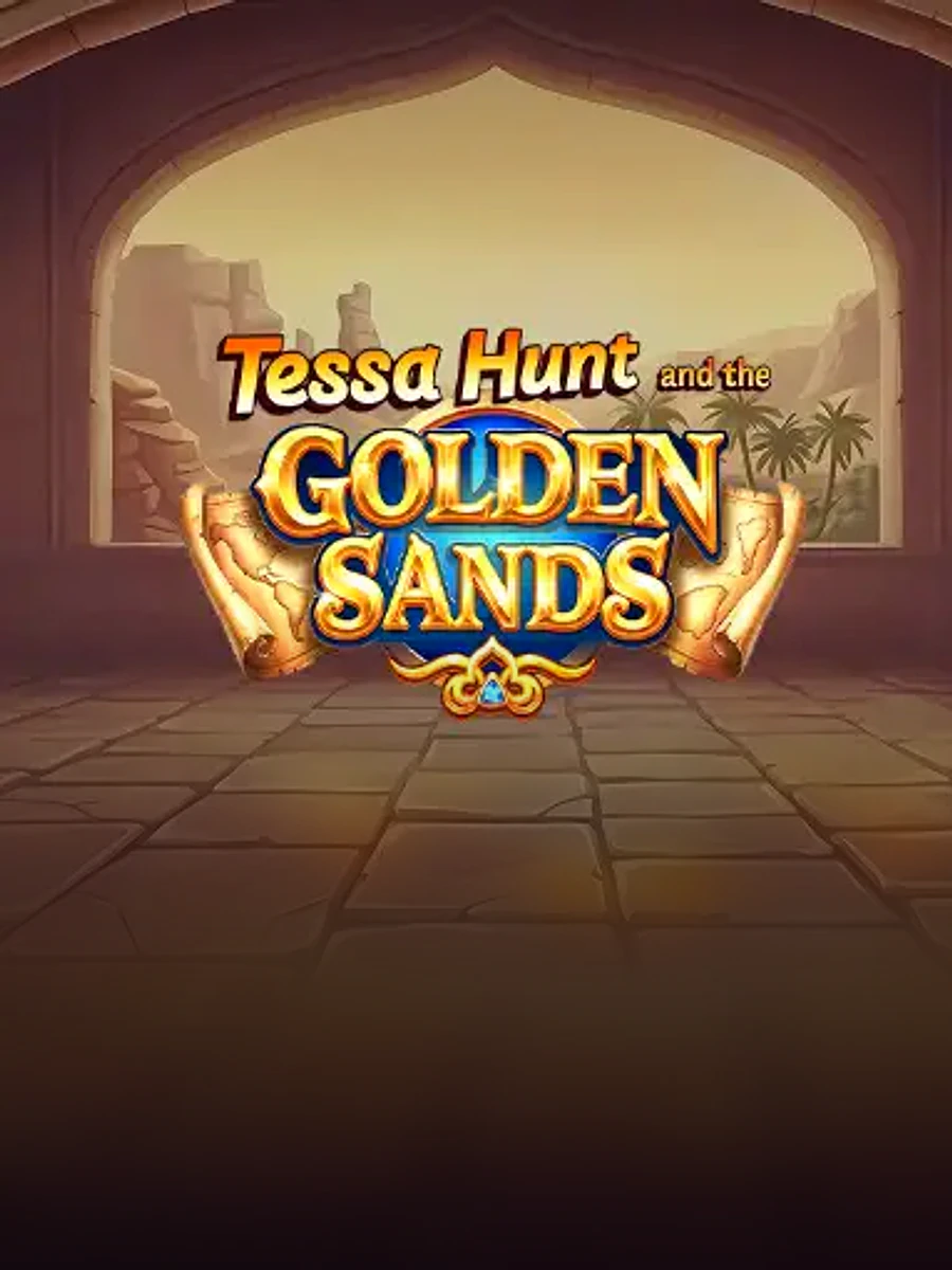 Tessa Hunt and the Golden Sands slot game artwork