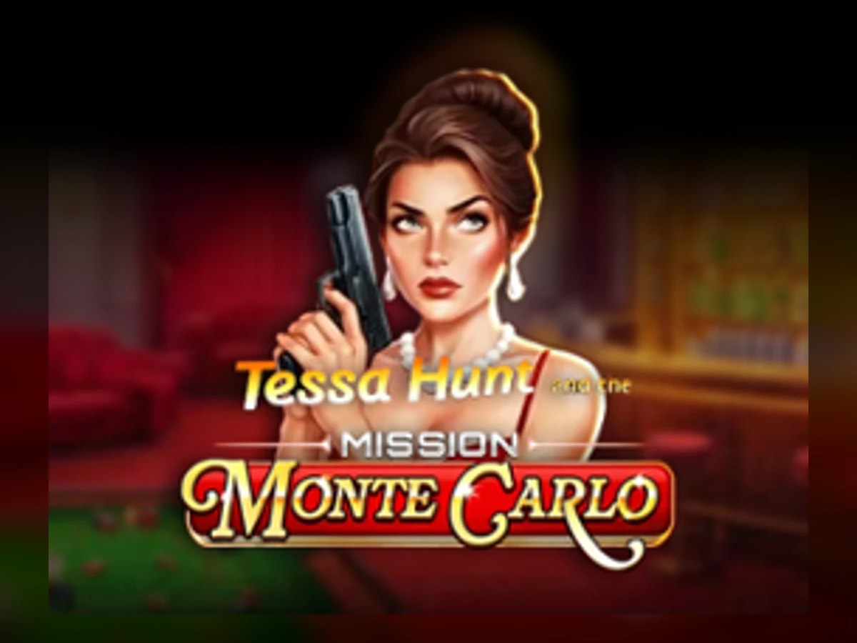 Tessa Hunt and the Mission Monte Carlo slot game artwork