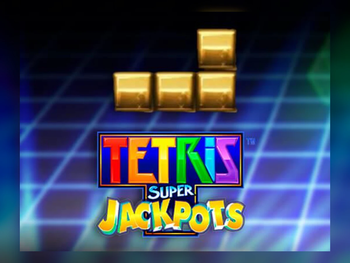 Tetris Super Jackpots slot game artwork