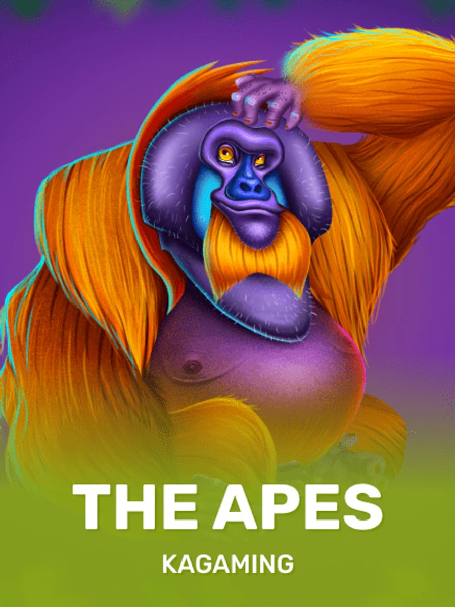 The Apes slot game artwork