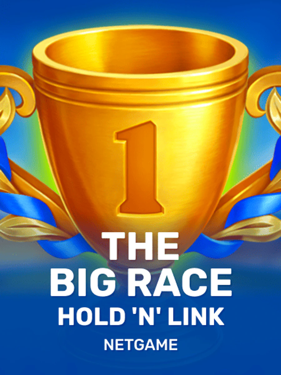 The Big Race: Hold 'N' Link slot game artwork