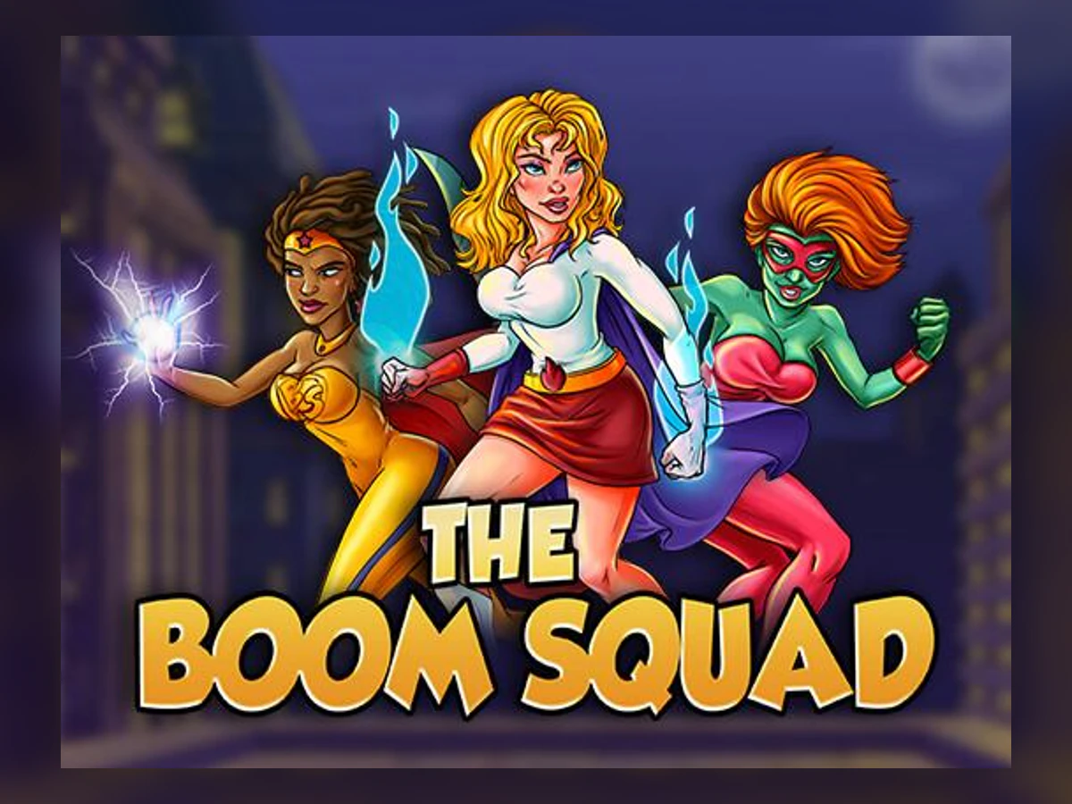 The Boom Squad slot game artwork