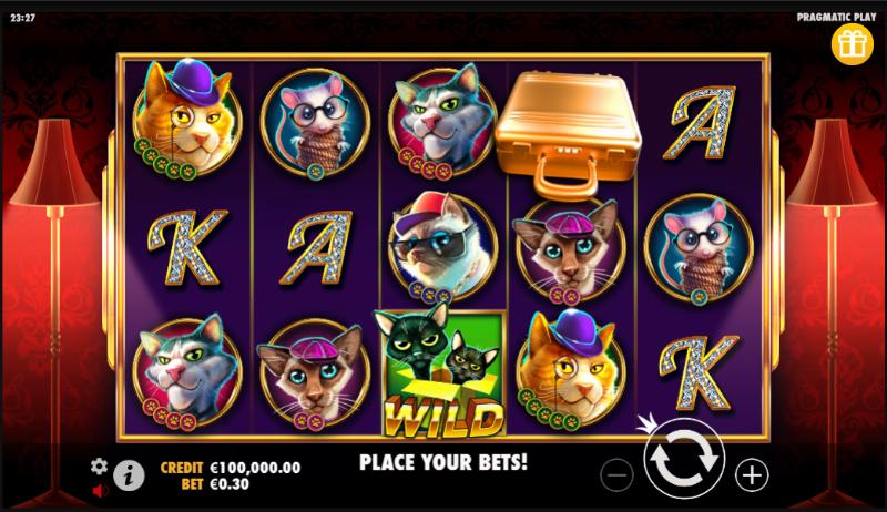 The Catfather Part II slot game artwork