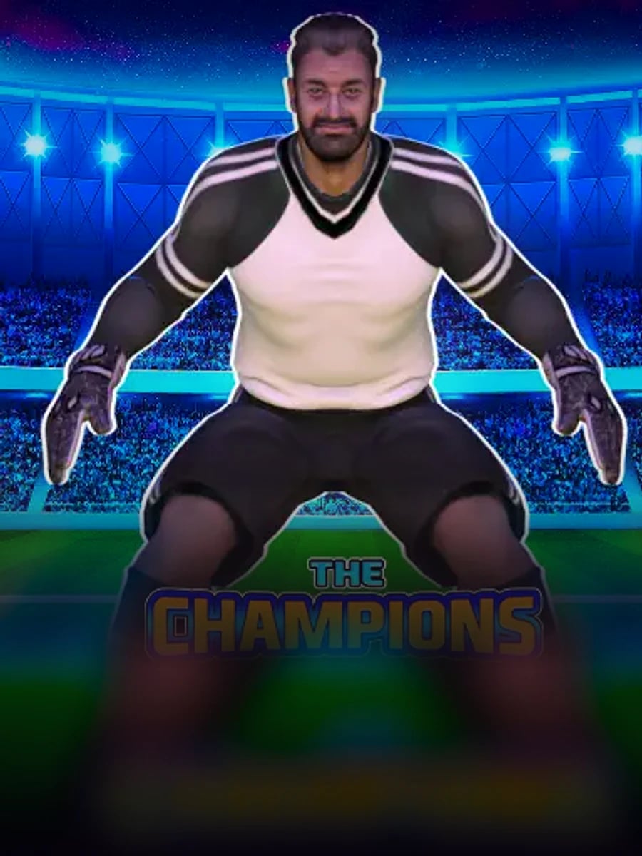The Champions slot game artwork