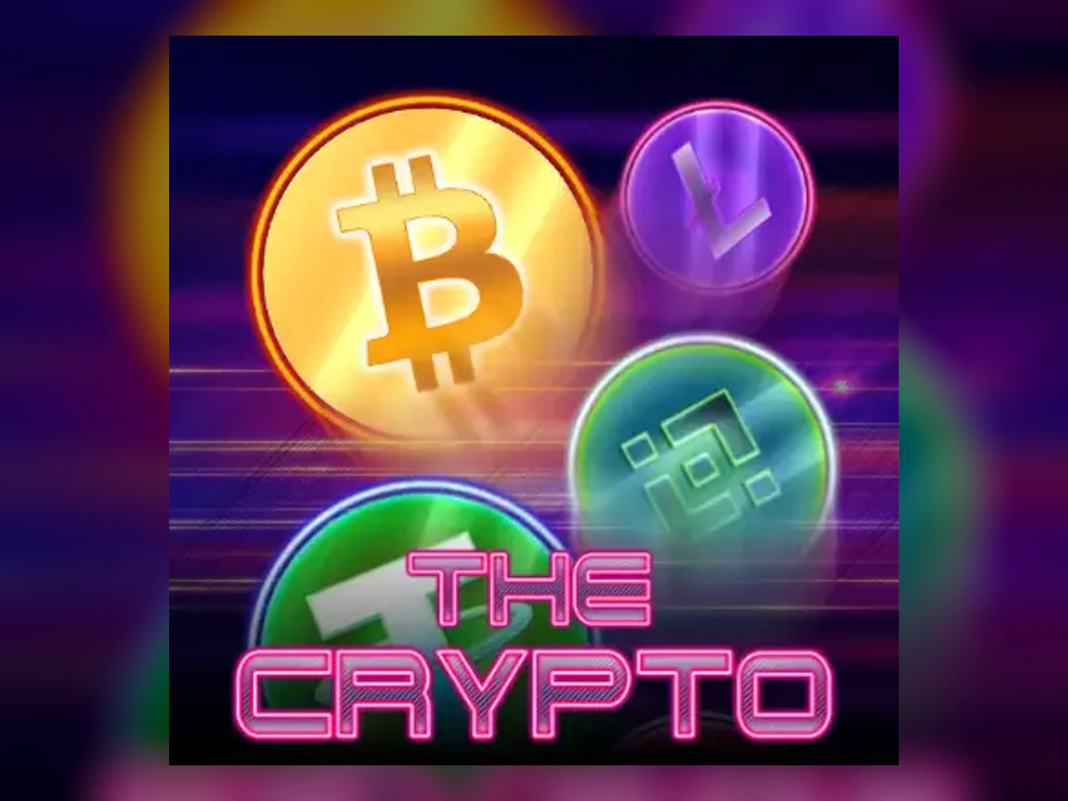 The Crypto slot game artwork