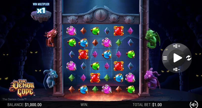 The Demon Code slot game artwork