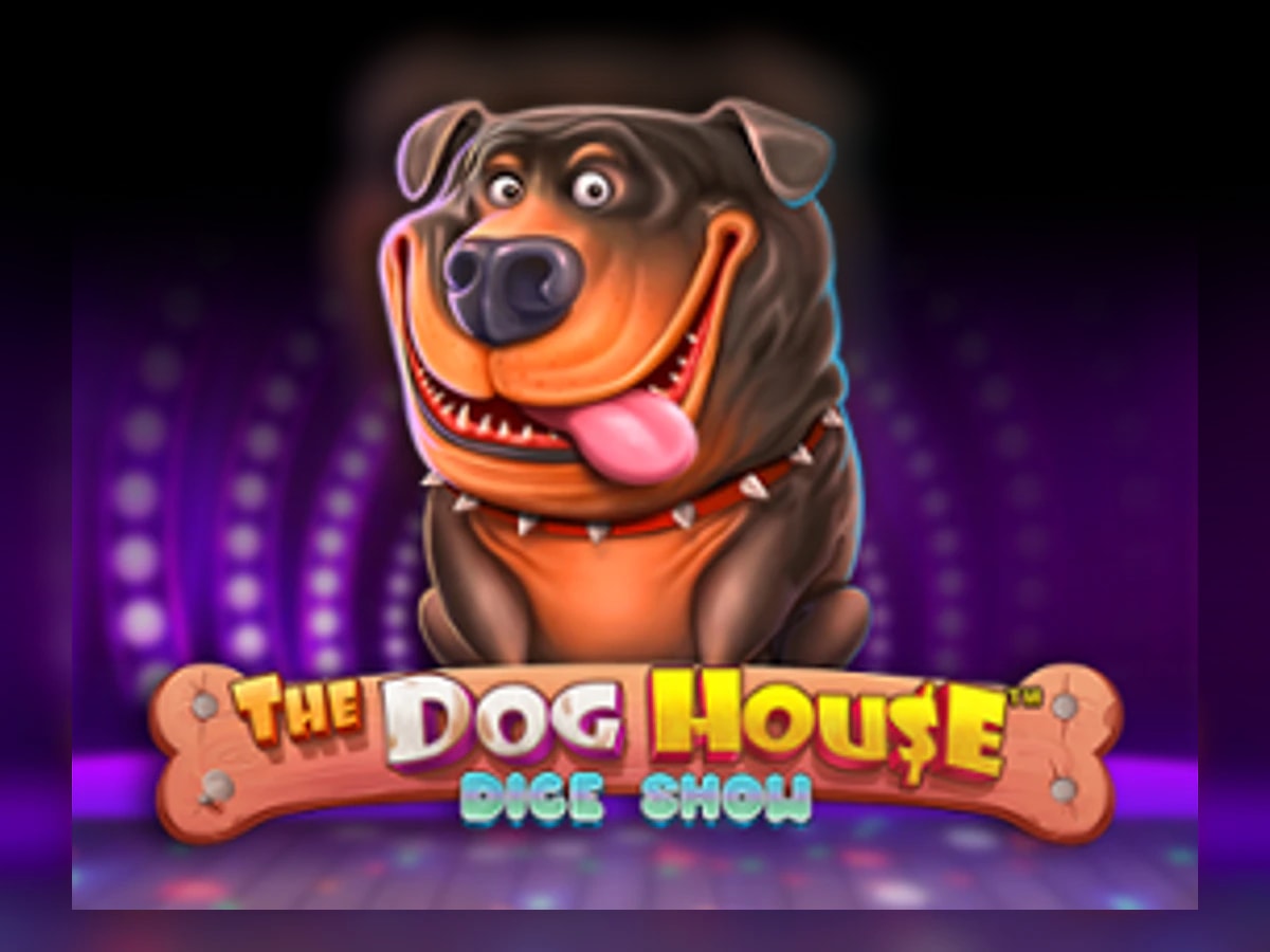 The Dog House Dice Show slot game artwork