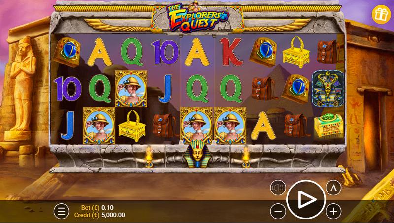 The Explorers’ Quest slot game artwork