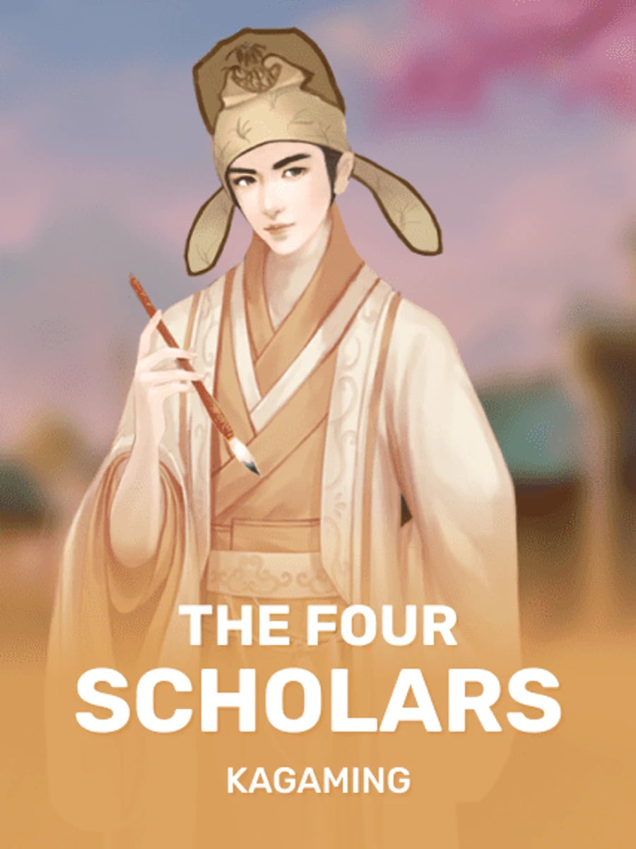 The Four Scholars slot game artwork