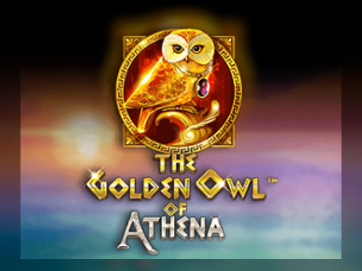 The Golden Owl of Athena slot game artwork