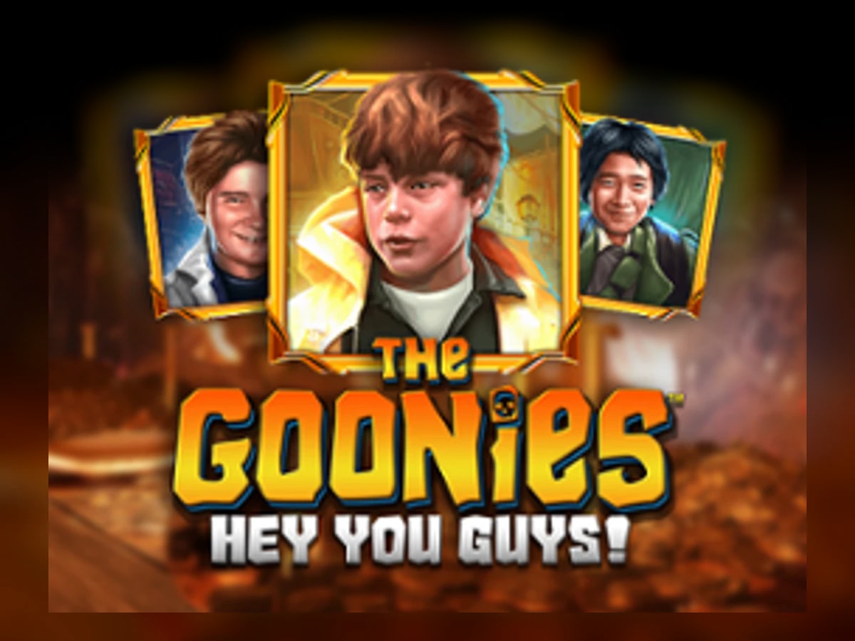 The Goonies Hey You Guys slot game artwork