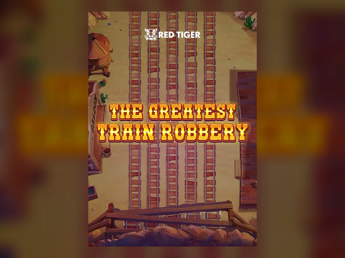 The Greatest Train Robbery slot game artwork