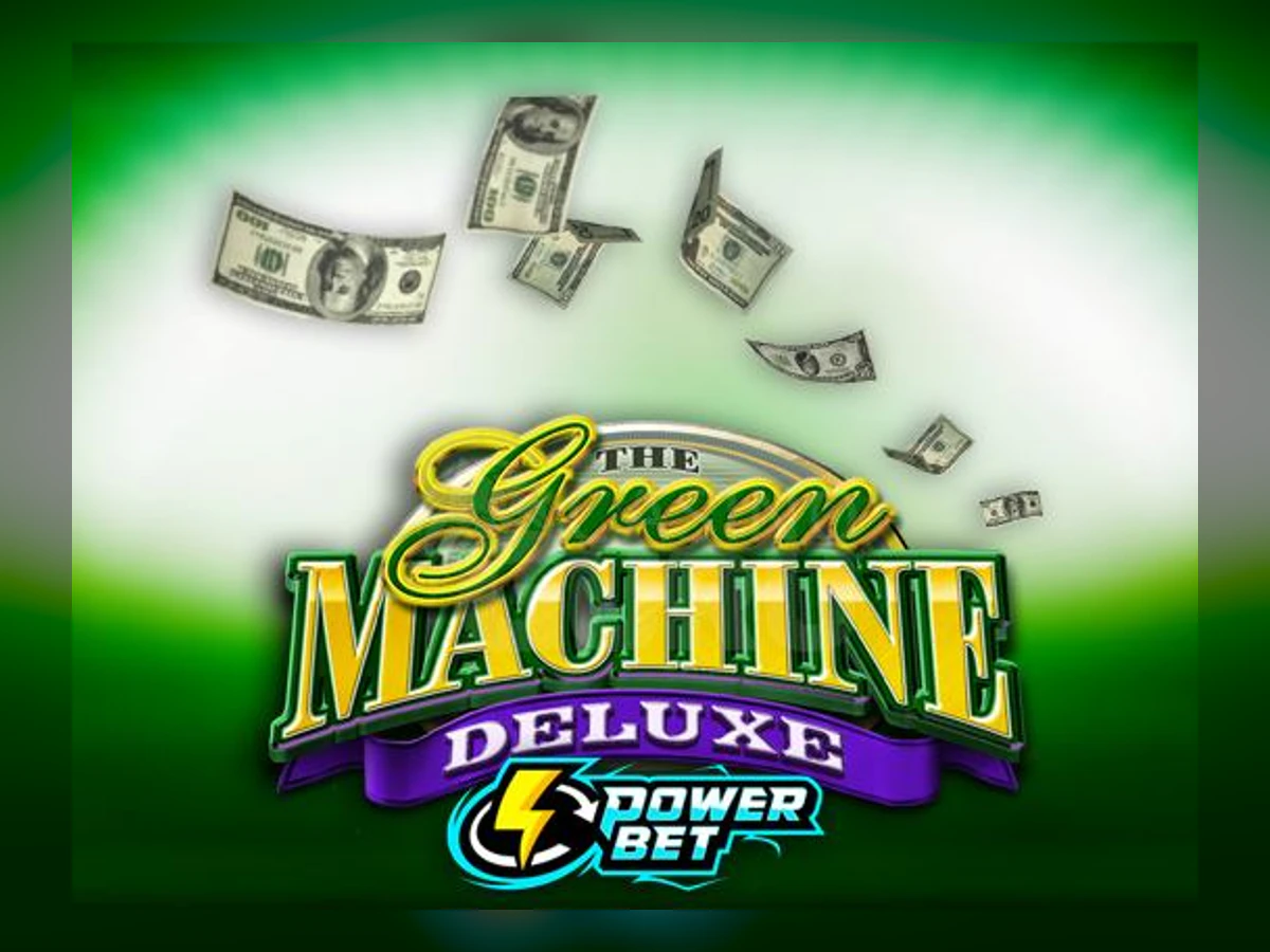 The Green Machine Deluxe: Power Bet slot game artwork