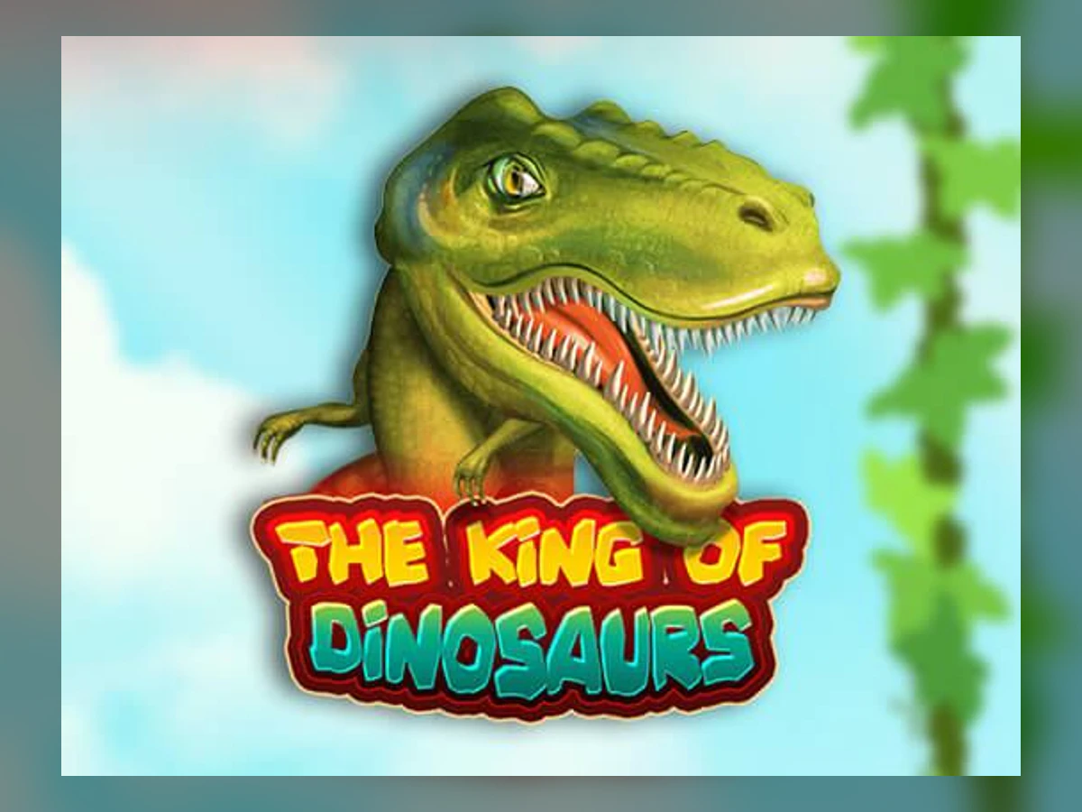 The King of Dinosaurs slot game artwork