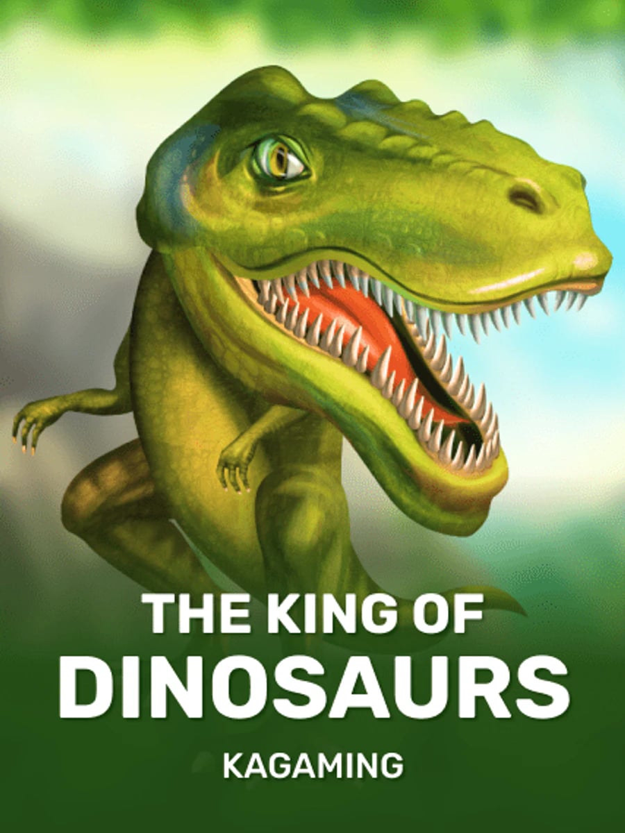 The King of Dinosaurs slot game artwork