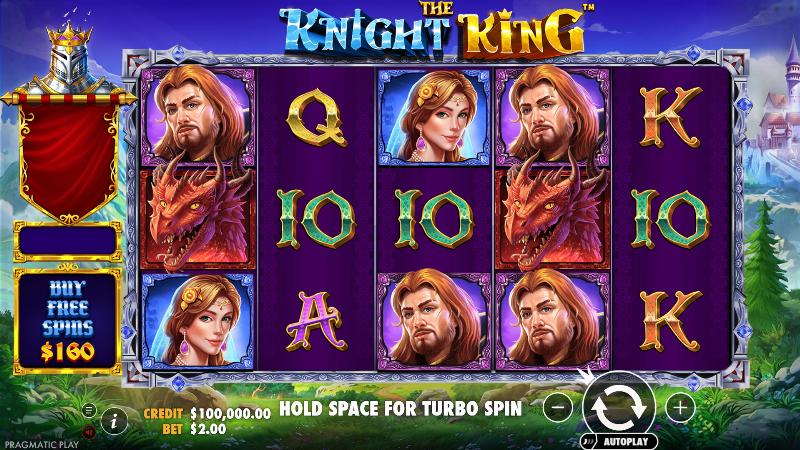 The Knight King slot game artwork