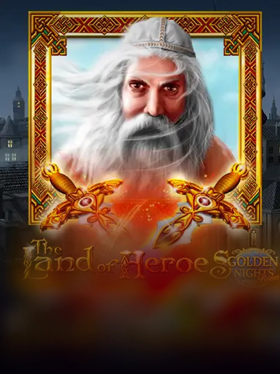 The Land of Heroes - Golden Nights Bonus slot game artwork