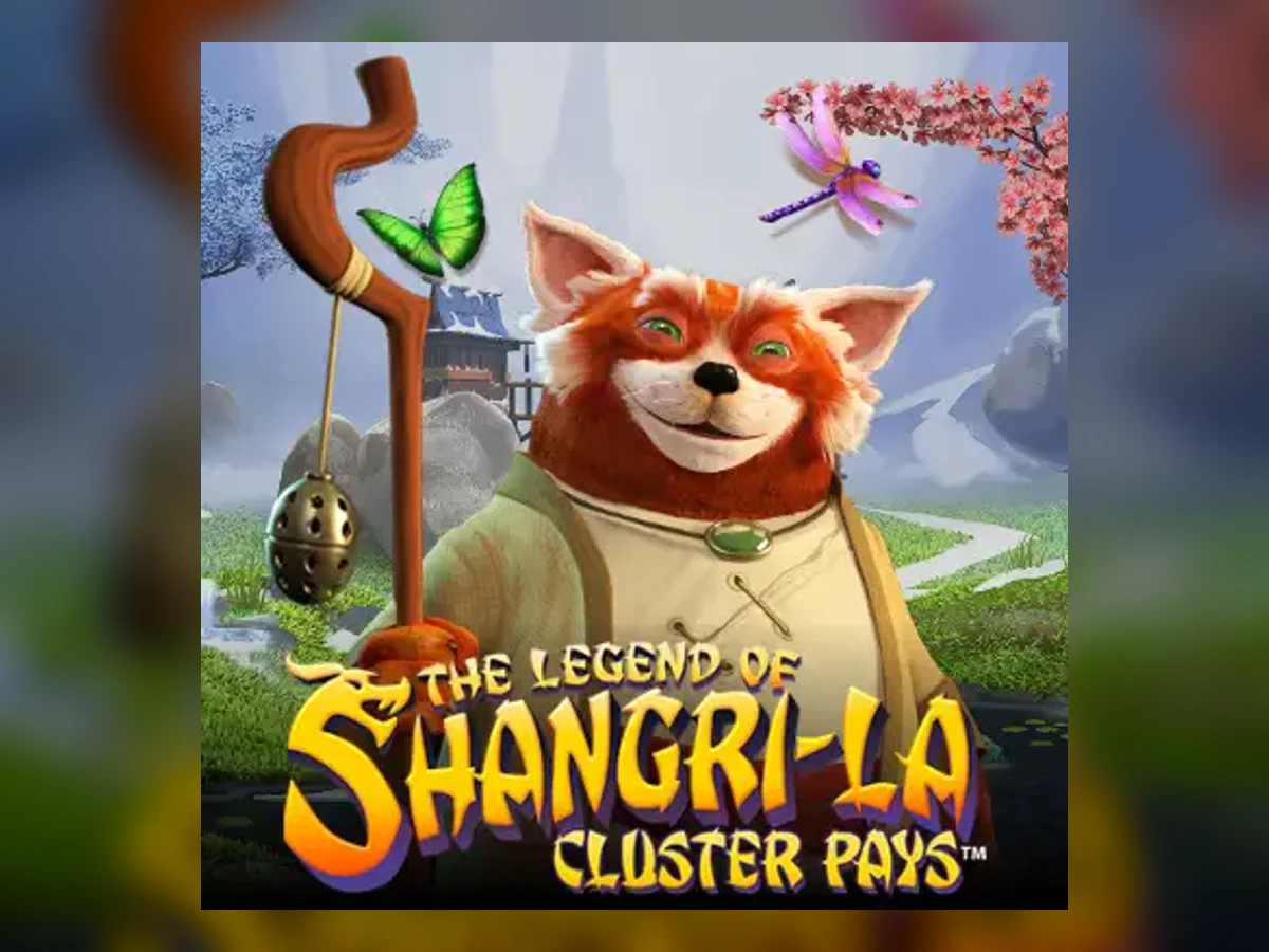 The Legend Of Shangri-La: Cluster Pays slot game artwork