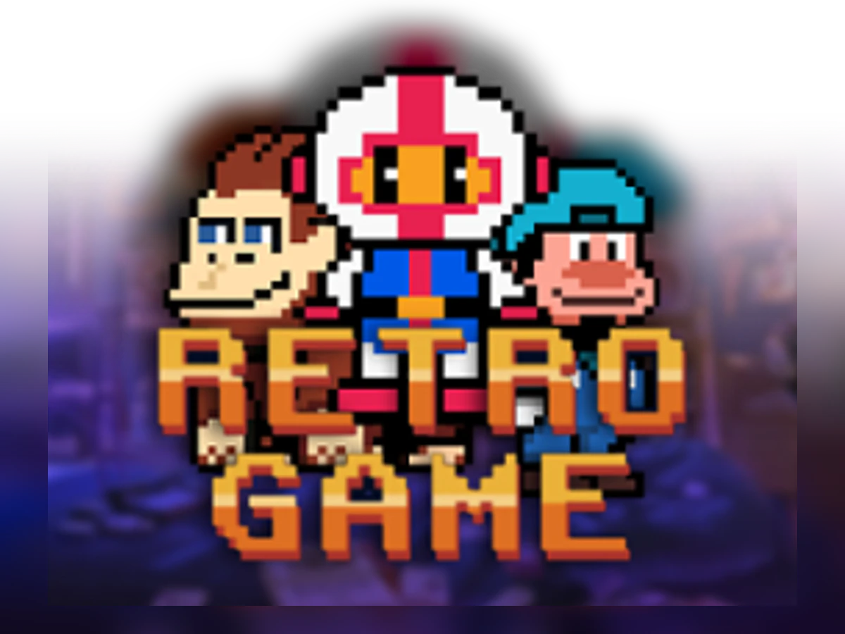 The Retro Game slot game artwork