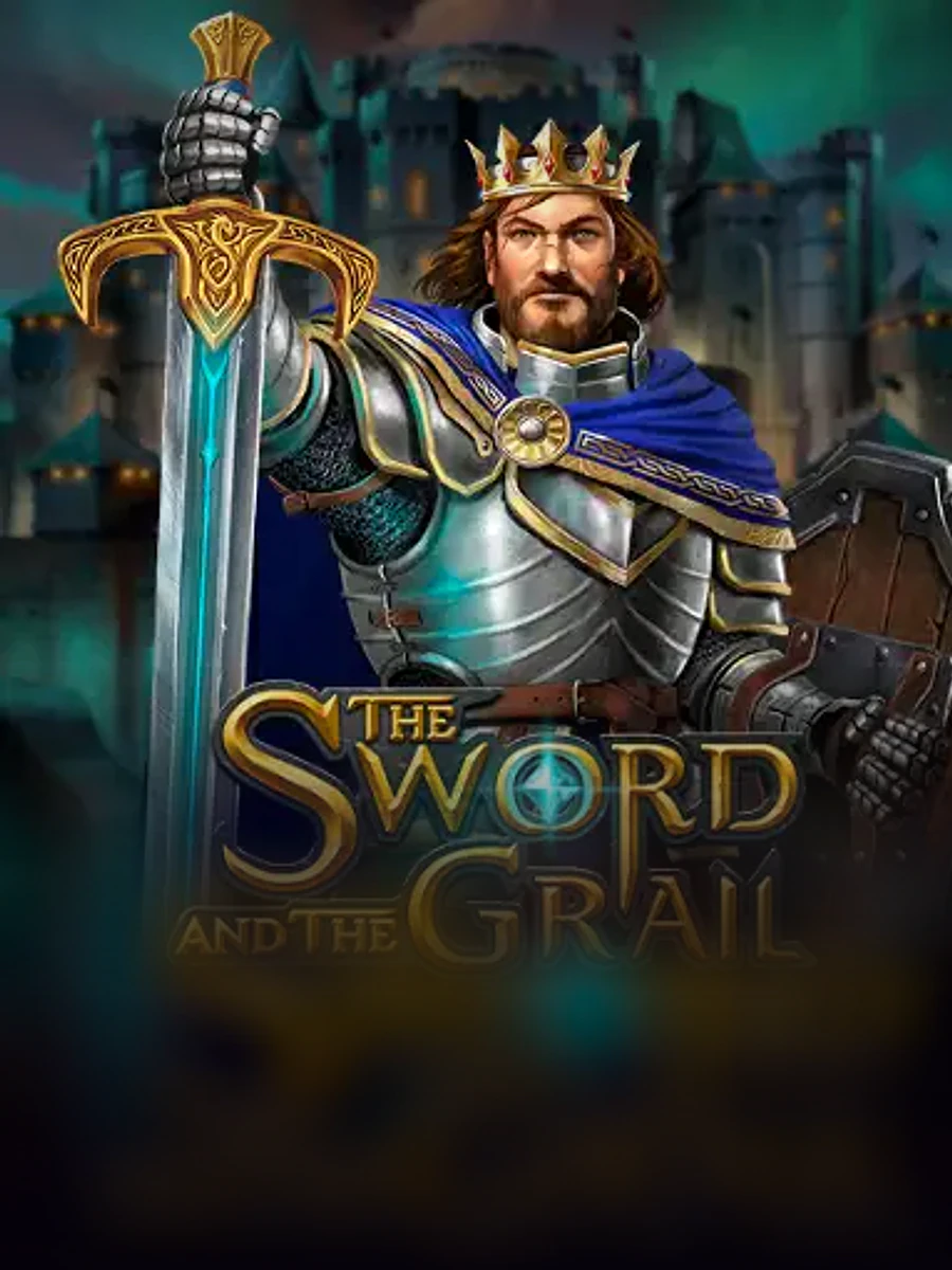 The Sword and The Grail slot game artwork