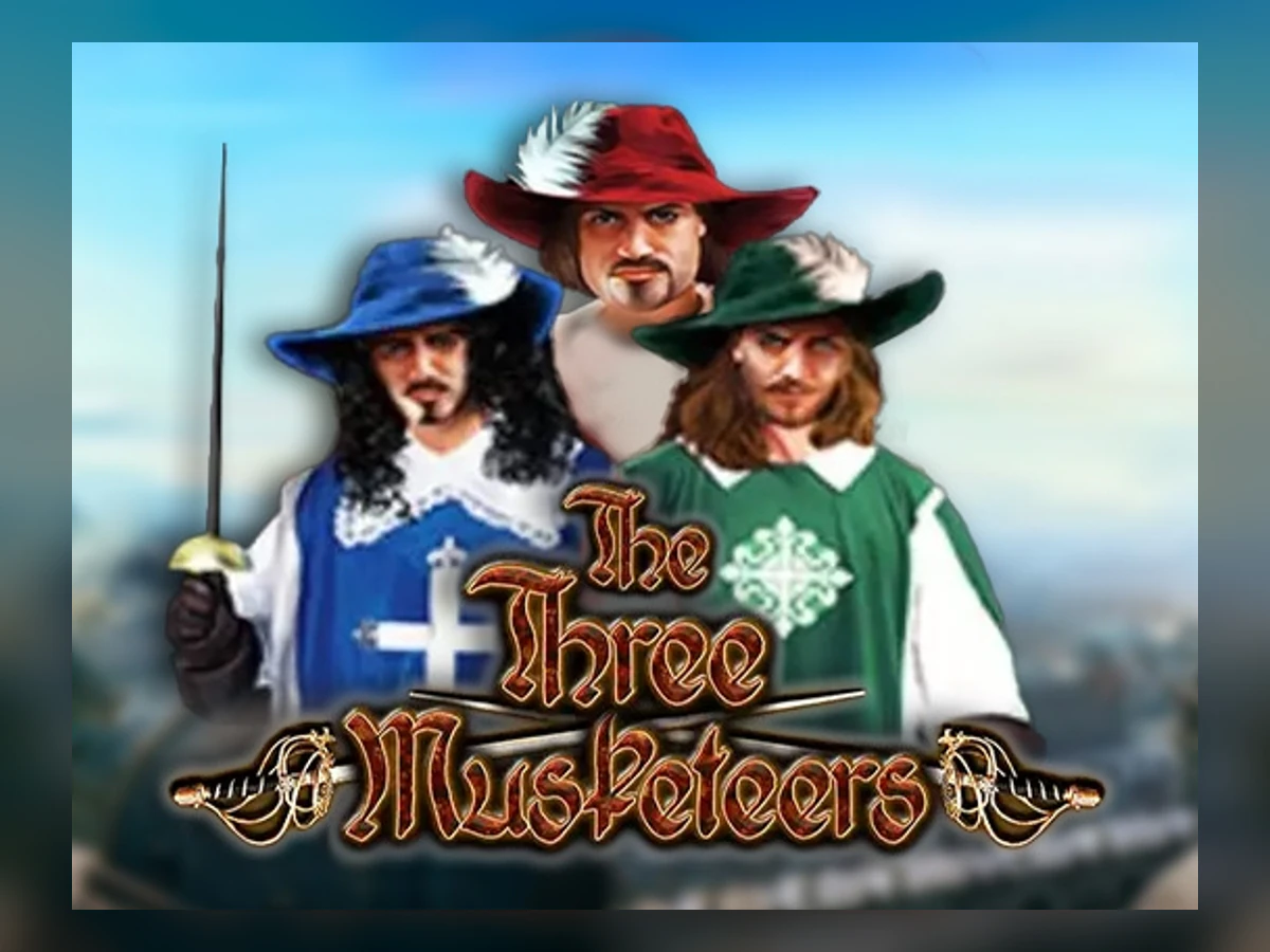 The Three Musketeers slot game artwork