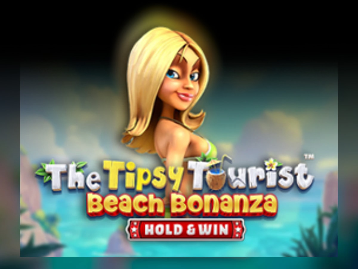The Tipsy Tourist: Beach Bonanza slot game artwork