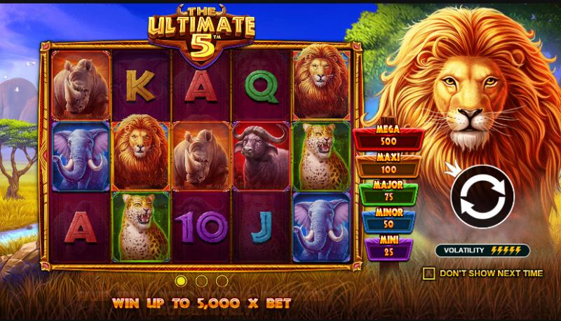 The Ultimate 5 slot game artwork