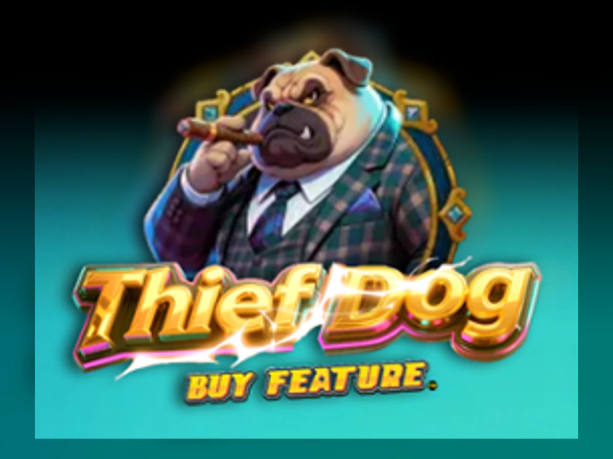 Thief Dog Buy Feature slot game artwork