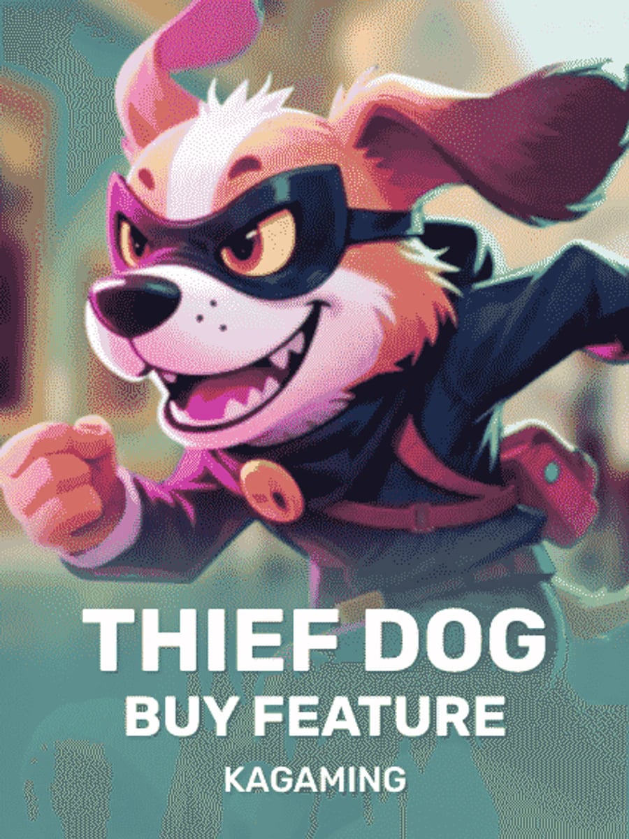 Thief Dog Buy Feature slot game artwork