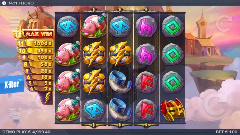 Thoro slot game artwork