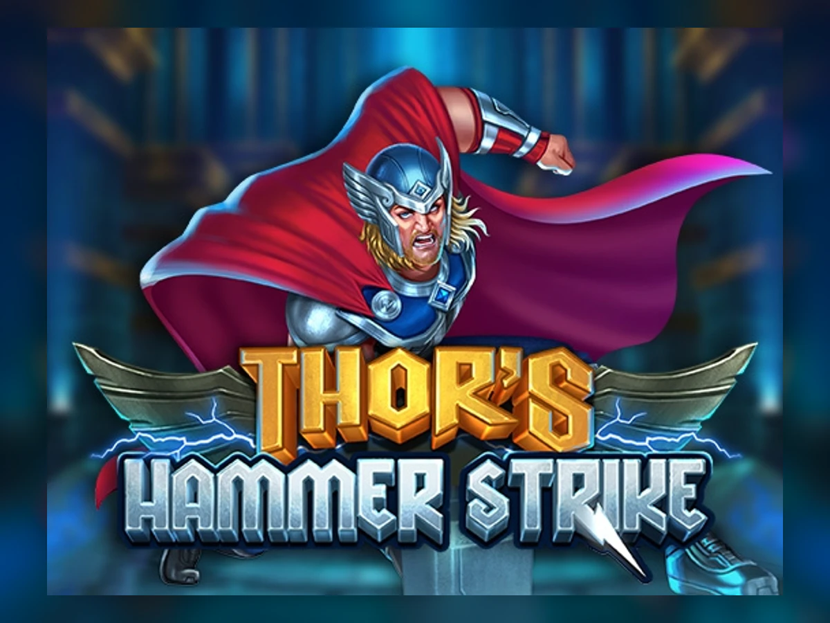 Thor's Hammer Strike slot game artwork