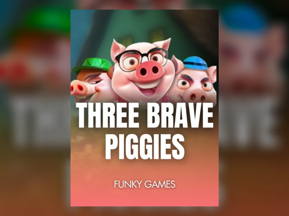Three Brave Piggies slot game artwork