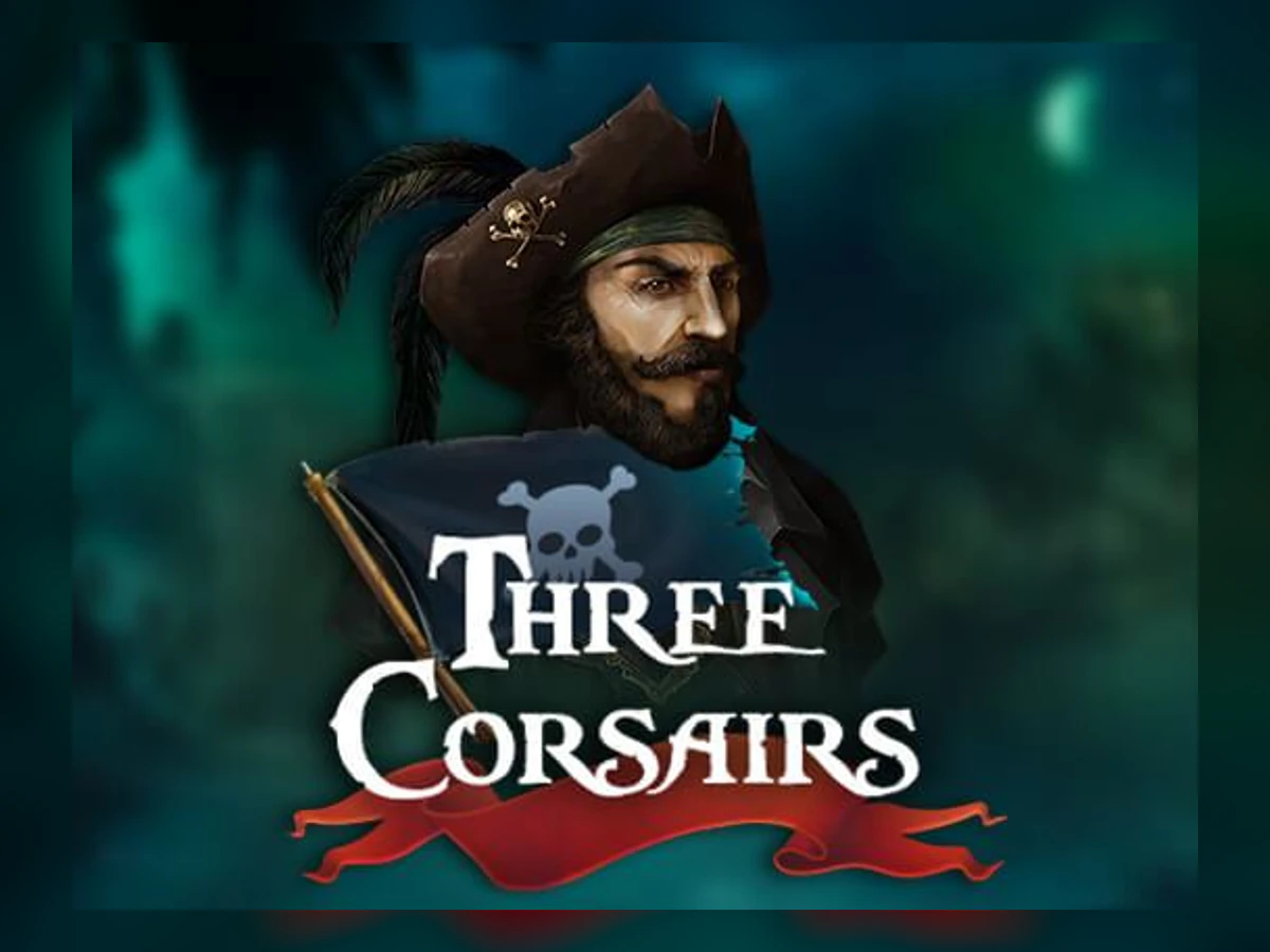 Three Corsairs slot game artwork