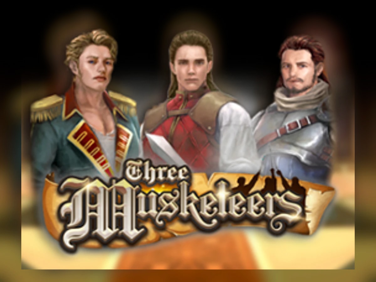 Three Musketeers slot game artwork