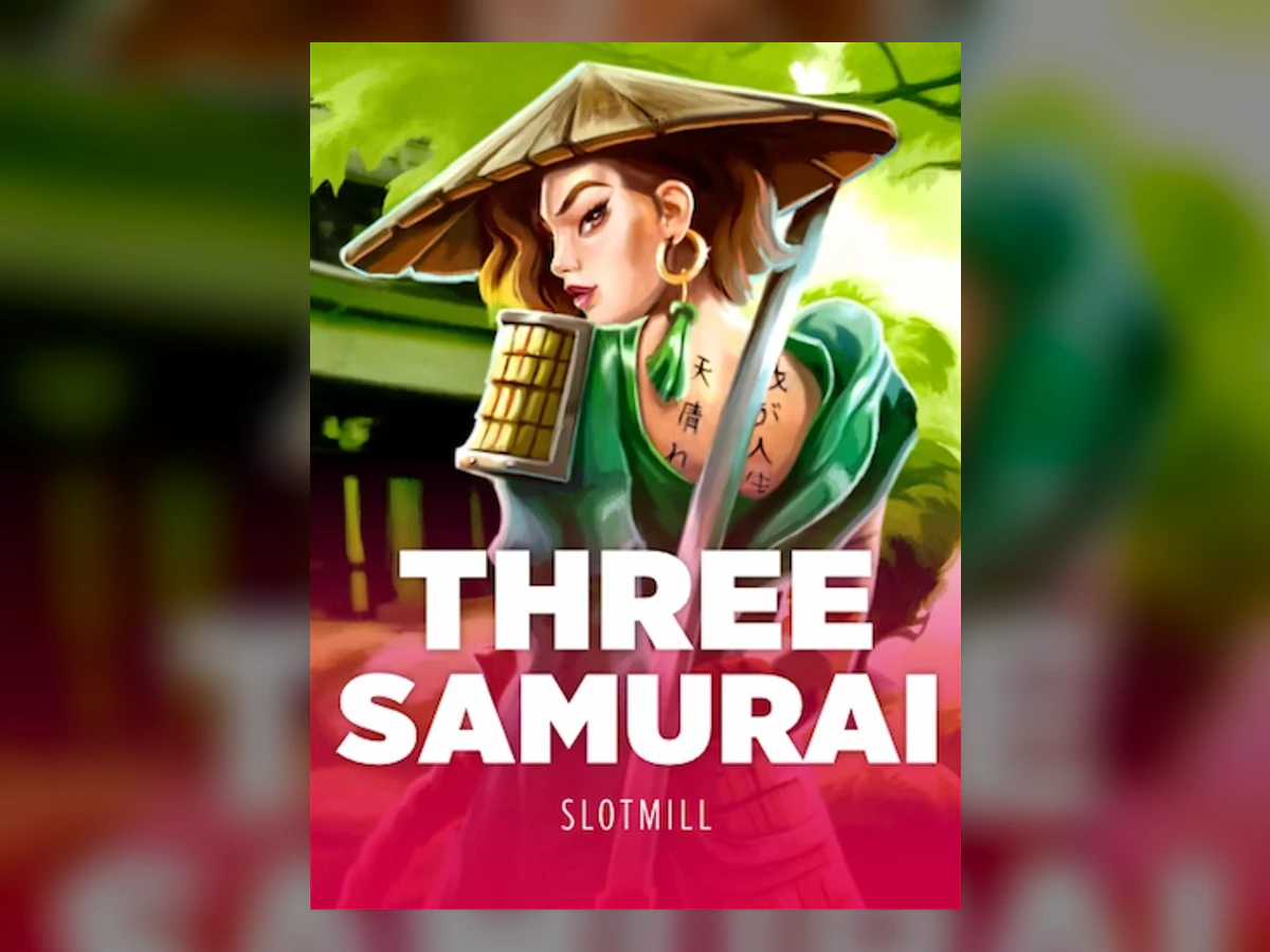 Three Samurai slot game artwork