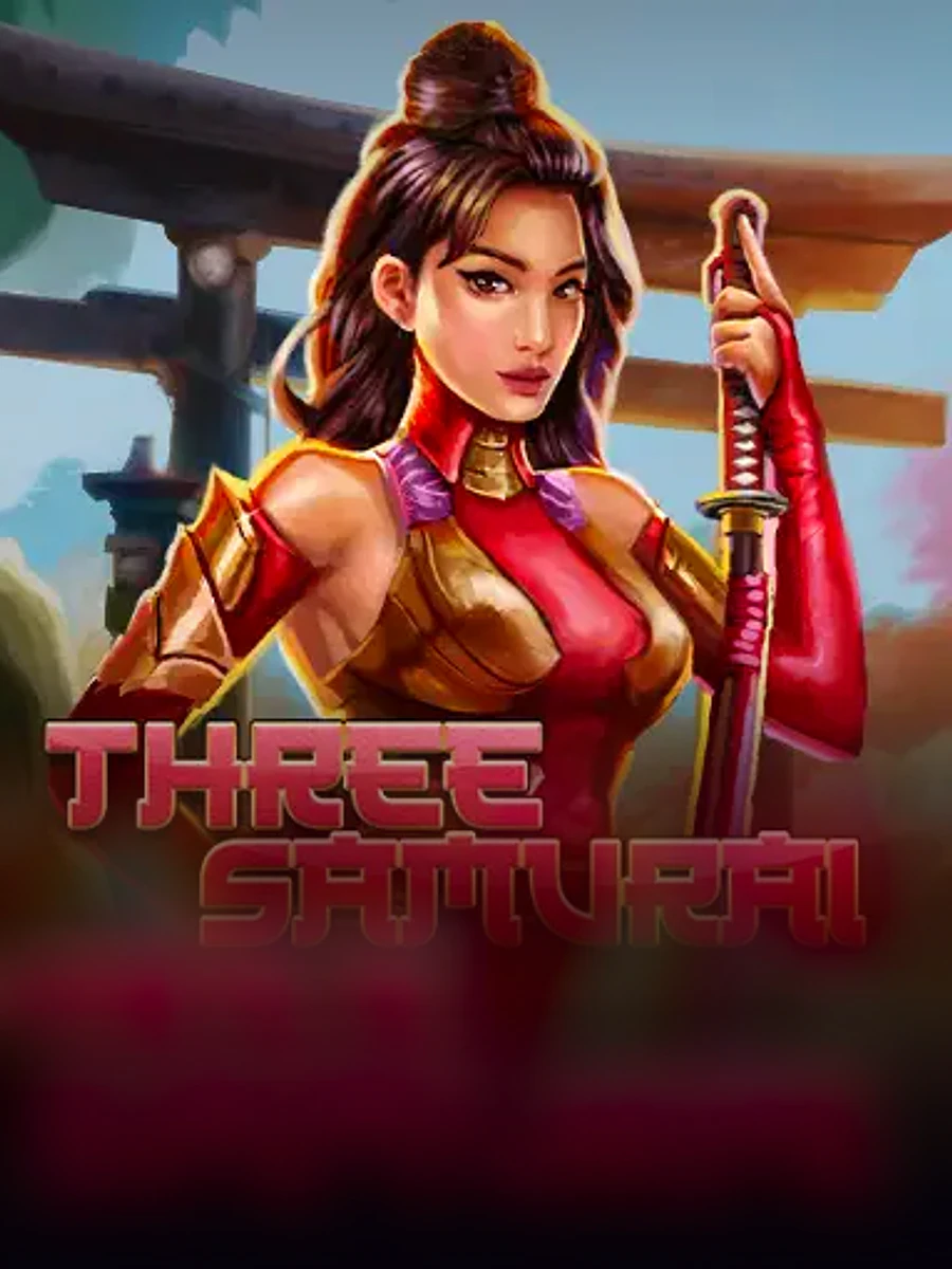 Three Samurai slot game artwork