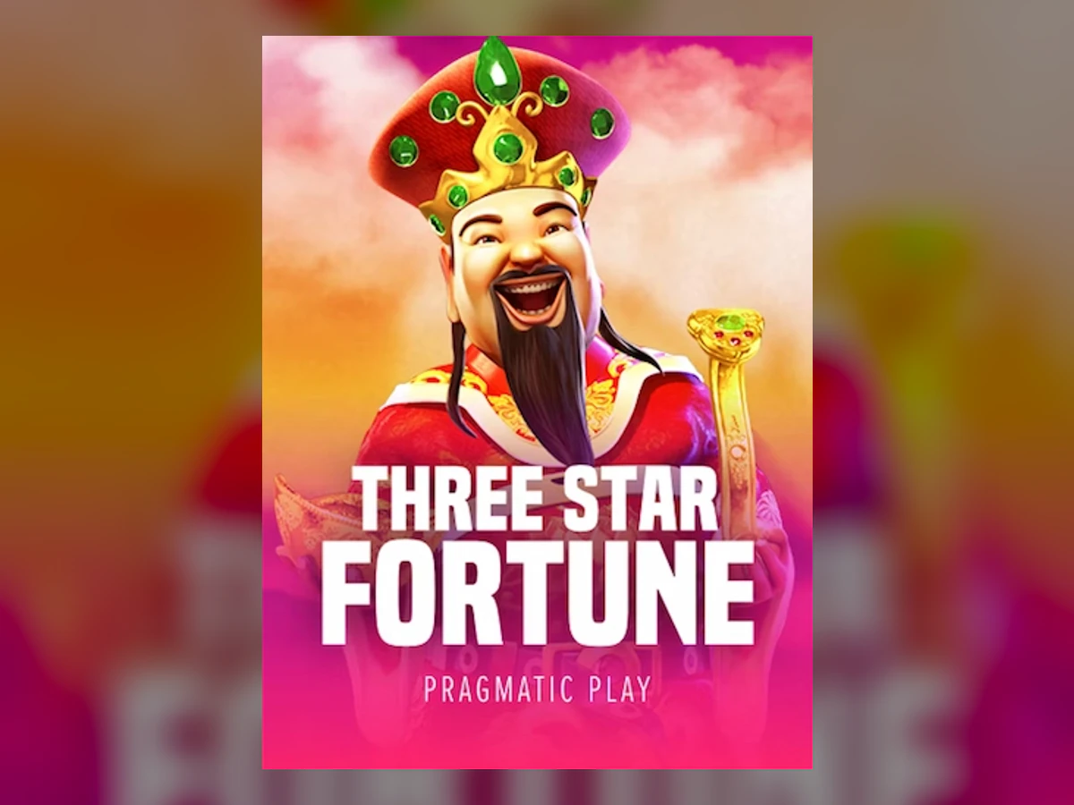Three Star Fortune slot game artwork