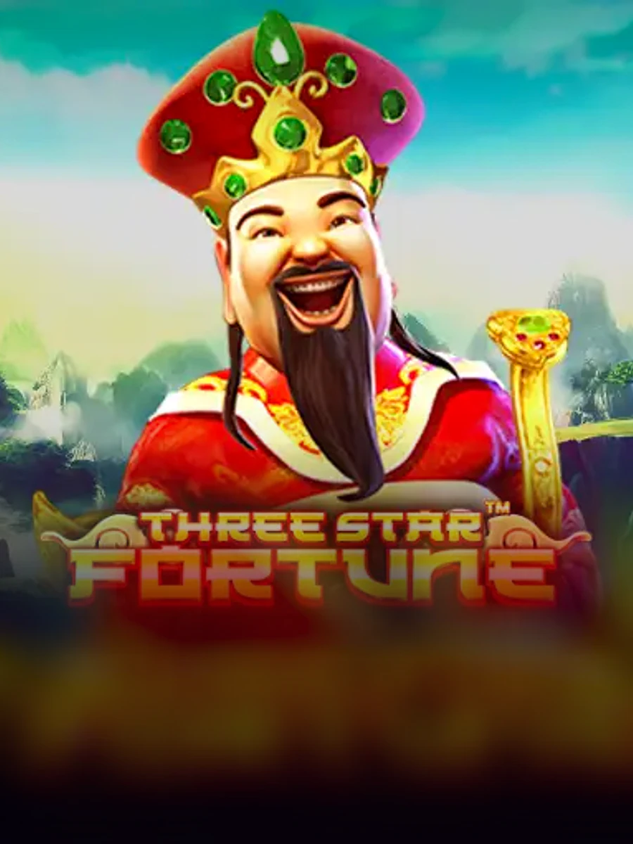 Three Star Fortune slot game artwork