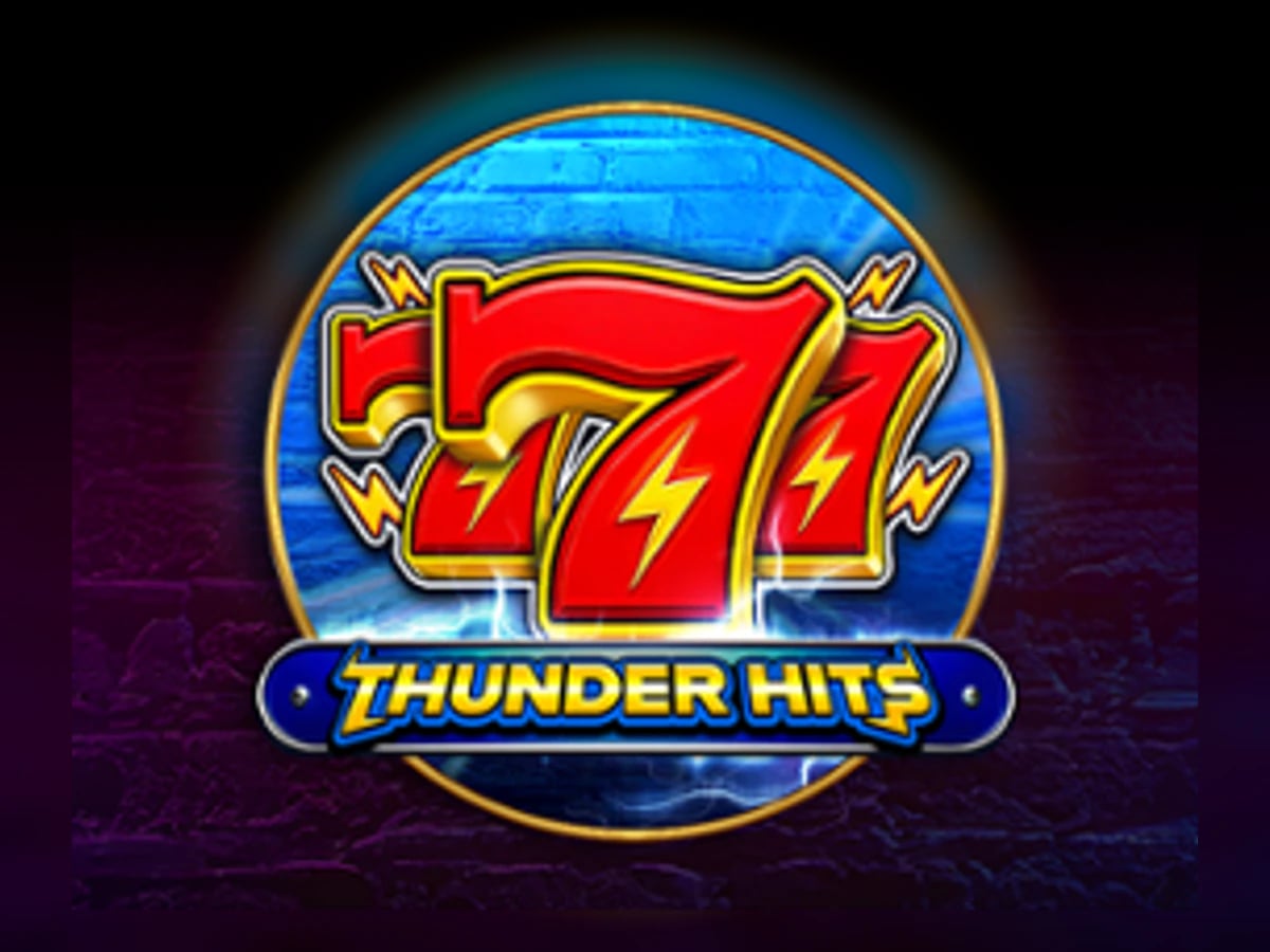 Thunder Hits slot game artwork
