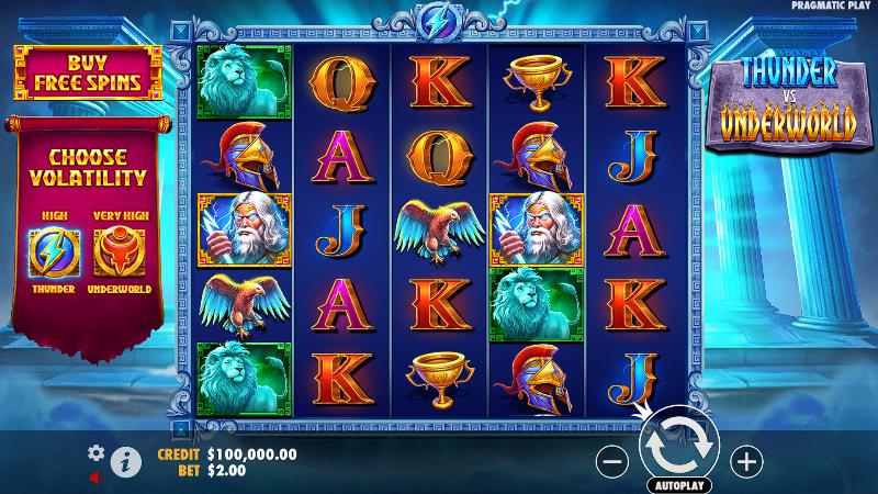 Thunder Vs Underworld Enhanced Rtp slot game artwork