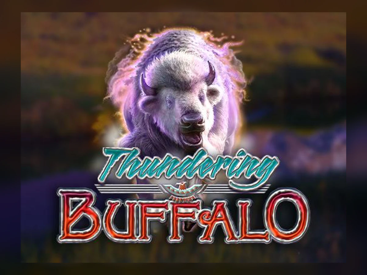 Thundering Buffalo slot game artwork