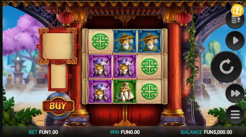 Tiger Kingdom Infinity Reels slot game artwork