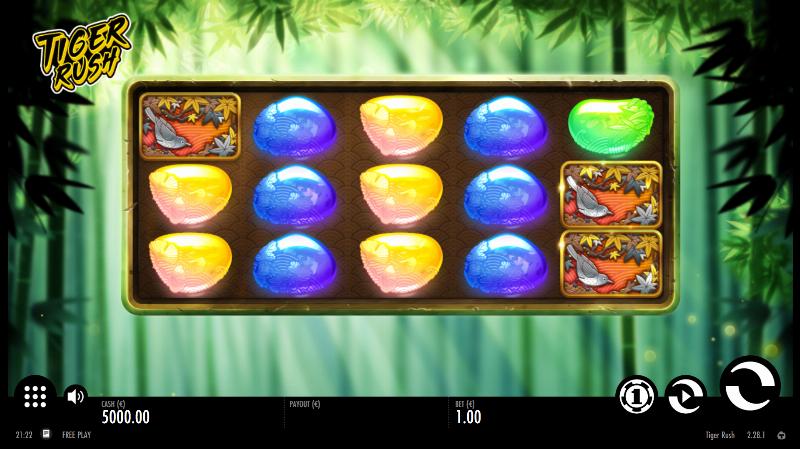 Tiger Rush slot game artwork