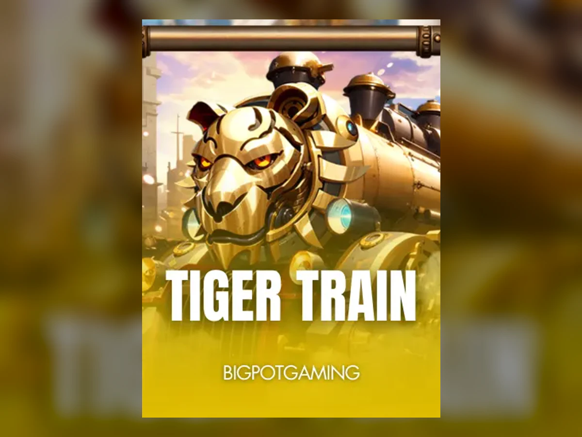 Tiger Train slot game artwork