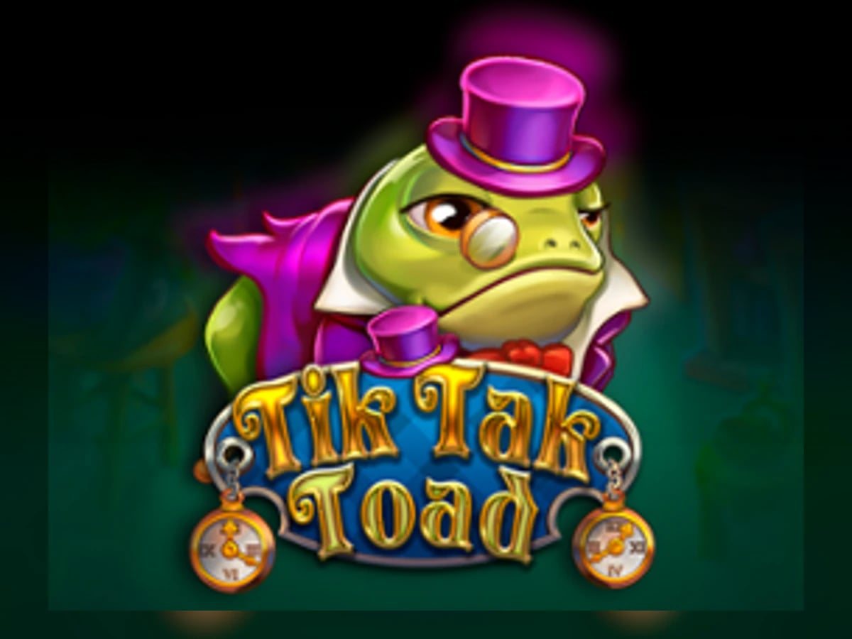 Tik Tak Toad slot game artwork