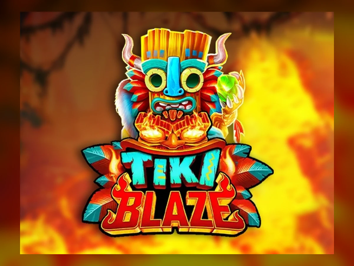 Tiki Blaze slot game artwork