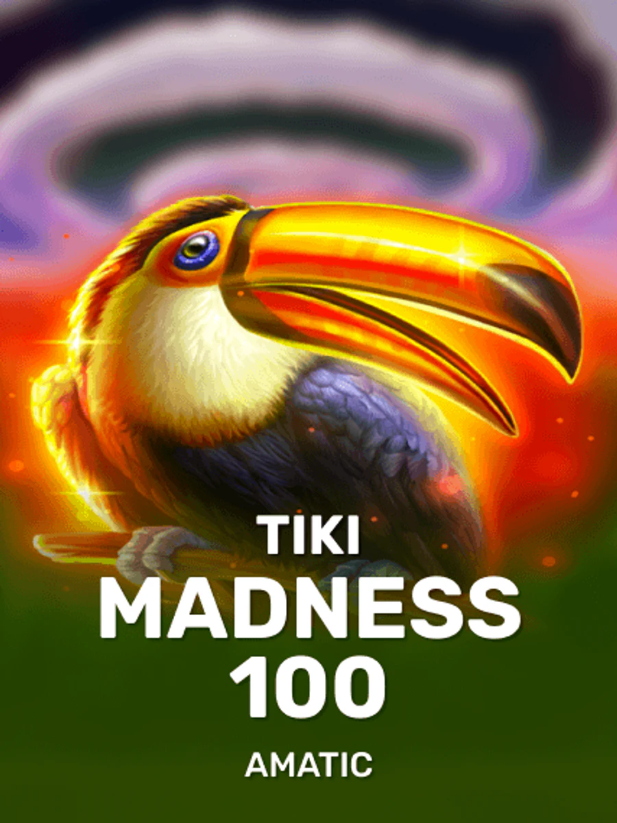 Tiki Madness 100 slot game artwork