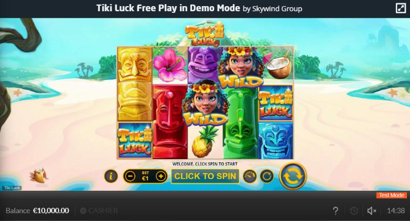 Tiki Mania slot game artwork
